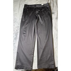 PUMA Pants Mens 34x30 Black PWRWARM Golf Thermal Straight Leg Khakis Casual